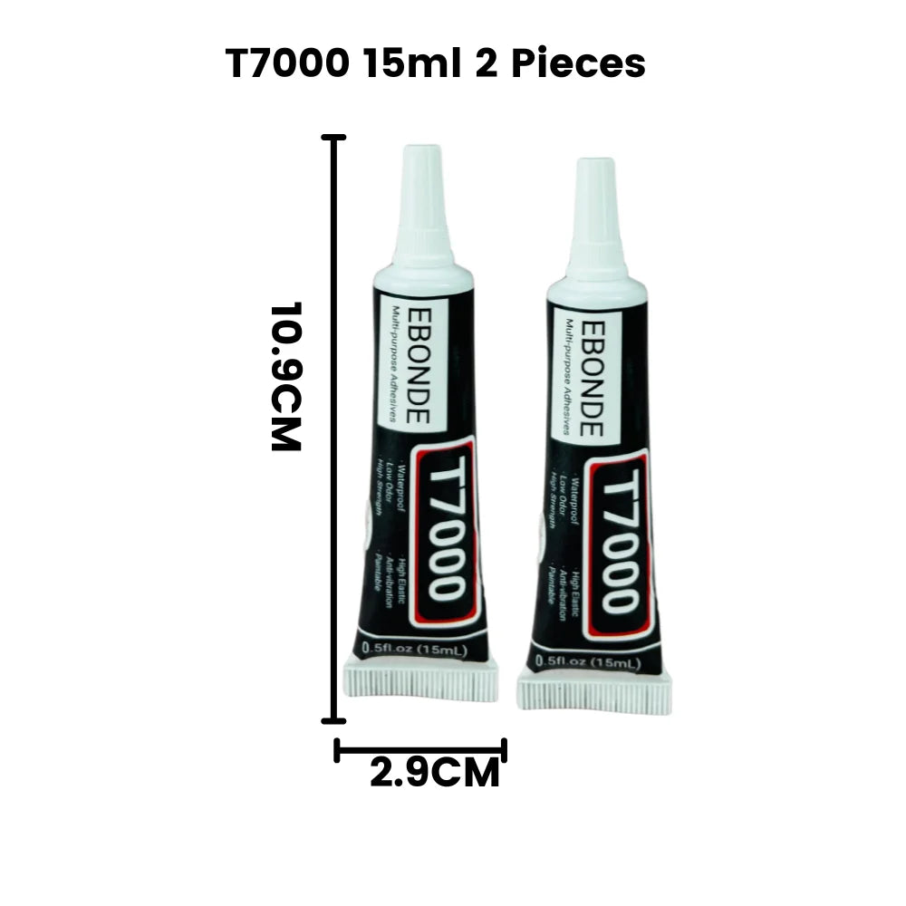 15ML 50ML 110ML B-7000 Clear Contact Phone Repair Adhesive Universal Glass Plastic DIY Glue T7000 with Precision Applicator Glue
