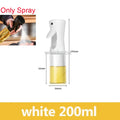 Plastic Spray Oil Sprayer Bottle Spray Oil Dispenser Oil Jar Cruet BBQ Kitchen Baking Roasting Picnic Kitchen Tool
