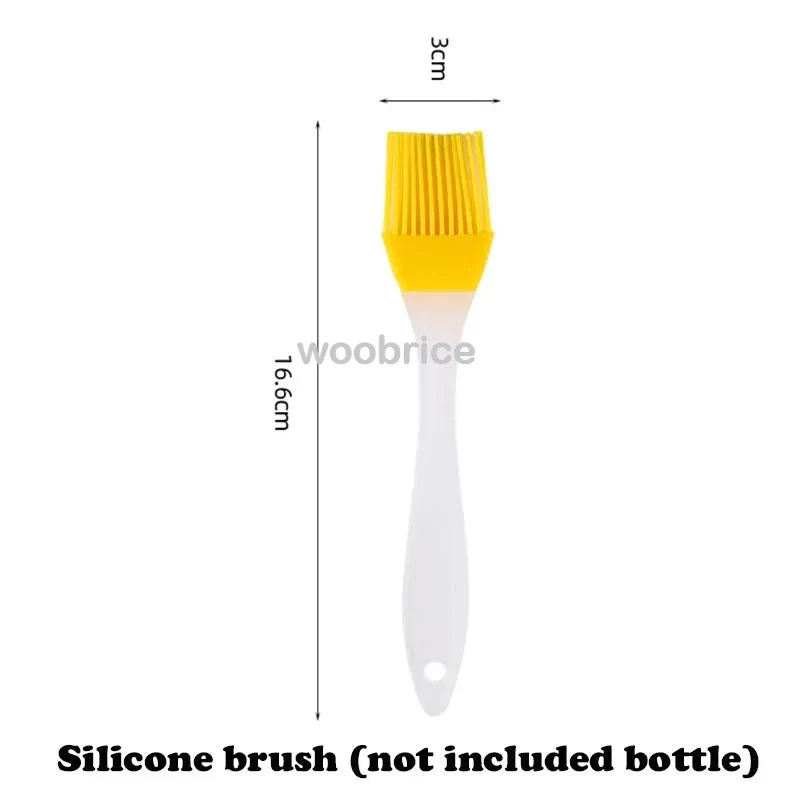 Oil Spray Plastic Household Kitchen Oil Spray Bottle Nebulizing Mist Filling Cooking Dual Use BBQ Camping Large Capacity