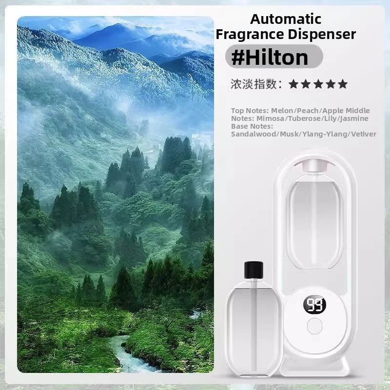 Smart Essential Oil Diffuser 5-Speed Adjustable Speed Household Fragrance Machine Kitchen & Bathroom Deodorizer Atomizer