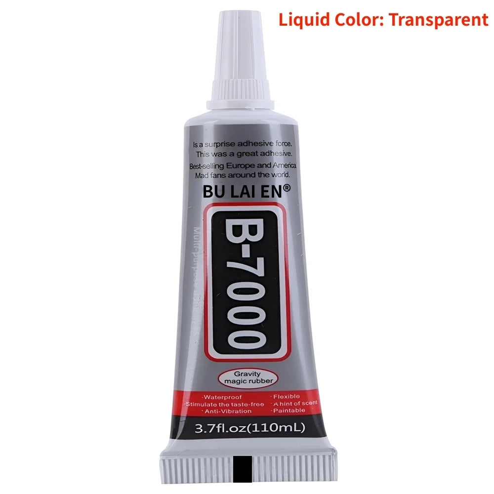 15ML 50ML 110ML B-7000 Clear Contact Phone Repair Adhesive Universal Glass Plastic DIY Glue T7000 with Precision Applicator Glue