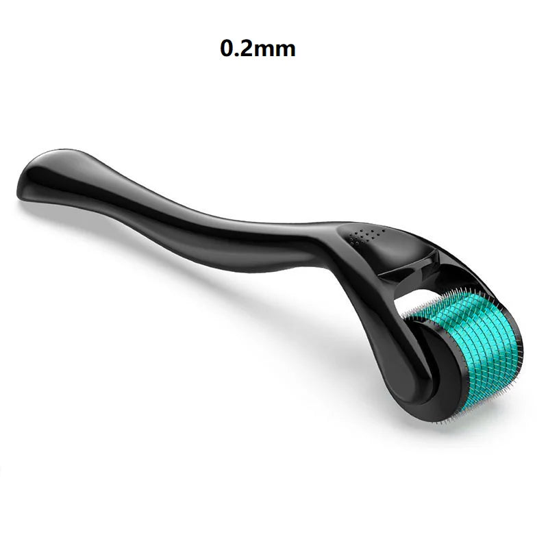 0.25mm Professional Microneedle Roller, 540 Titanium Microneedle Facial Skincare Beauty Massage Micro Grinding Tool, Massage