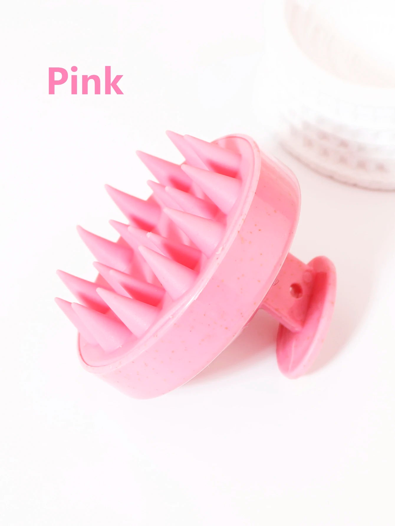 Hair wash brush, silicone scalp massage comb, soft body massage brush, beauty and hairdressing tool Special for real hair wigs