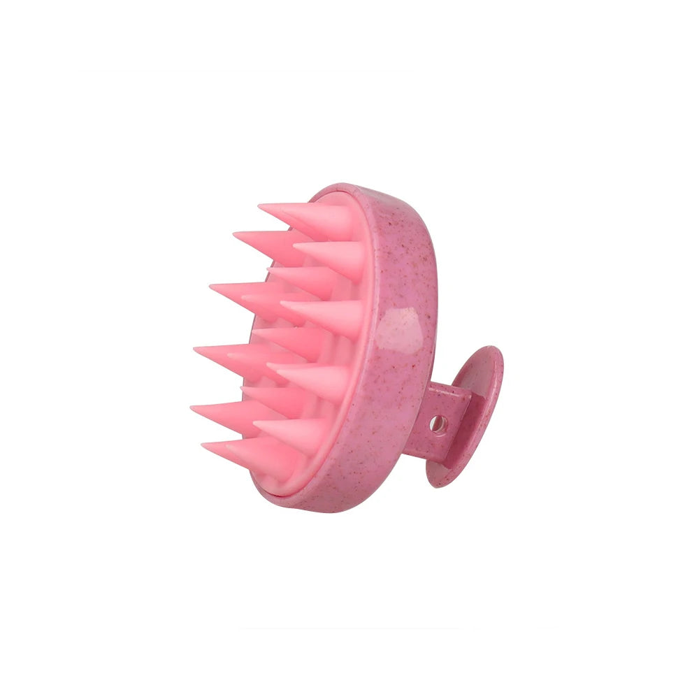 Hair wash brush, silicone scalp massage comb, soft body massage brush, beauty and hairdressing tool Special for real hair wigs