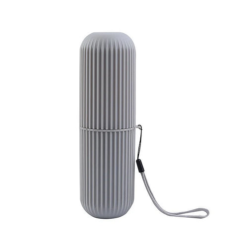 1Pc Portable Toothbrush Cup Bathroom Toothpaste Holder Storage Case Box Organizer Travel Toiletries Storage Cup New Creative