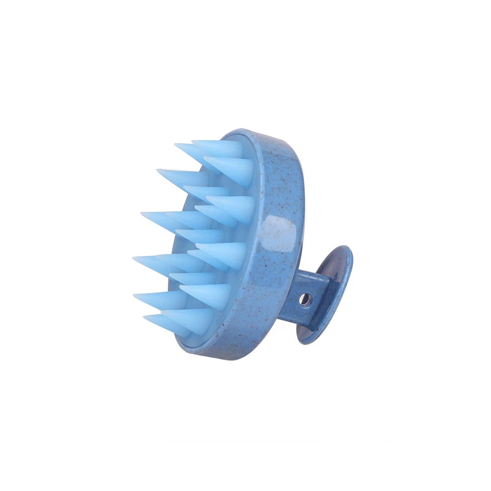 Hair wash brush, silicone scalp massage comb, soft body massage brush, beauty and hairdressing tool Special for real hair wigs