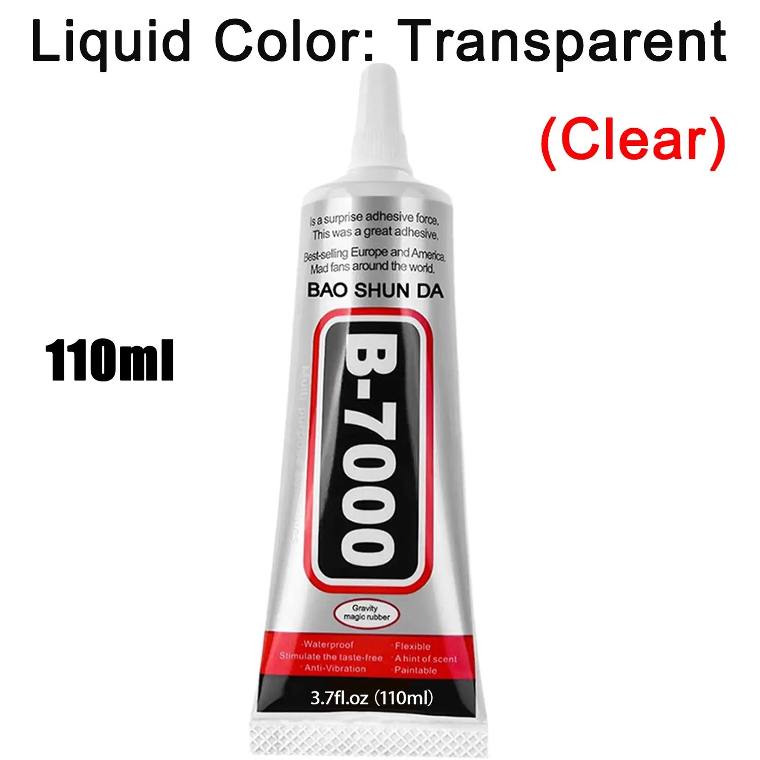 15ML 50ML 110ML B-7000 Clear Contact Phone Repair Adhesive Universal Glass Plastic DIY Glue T7000 with Precision Applicator Glue