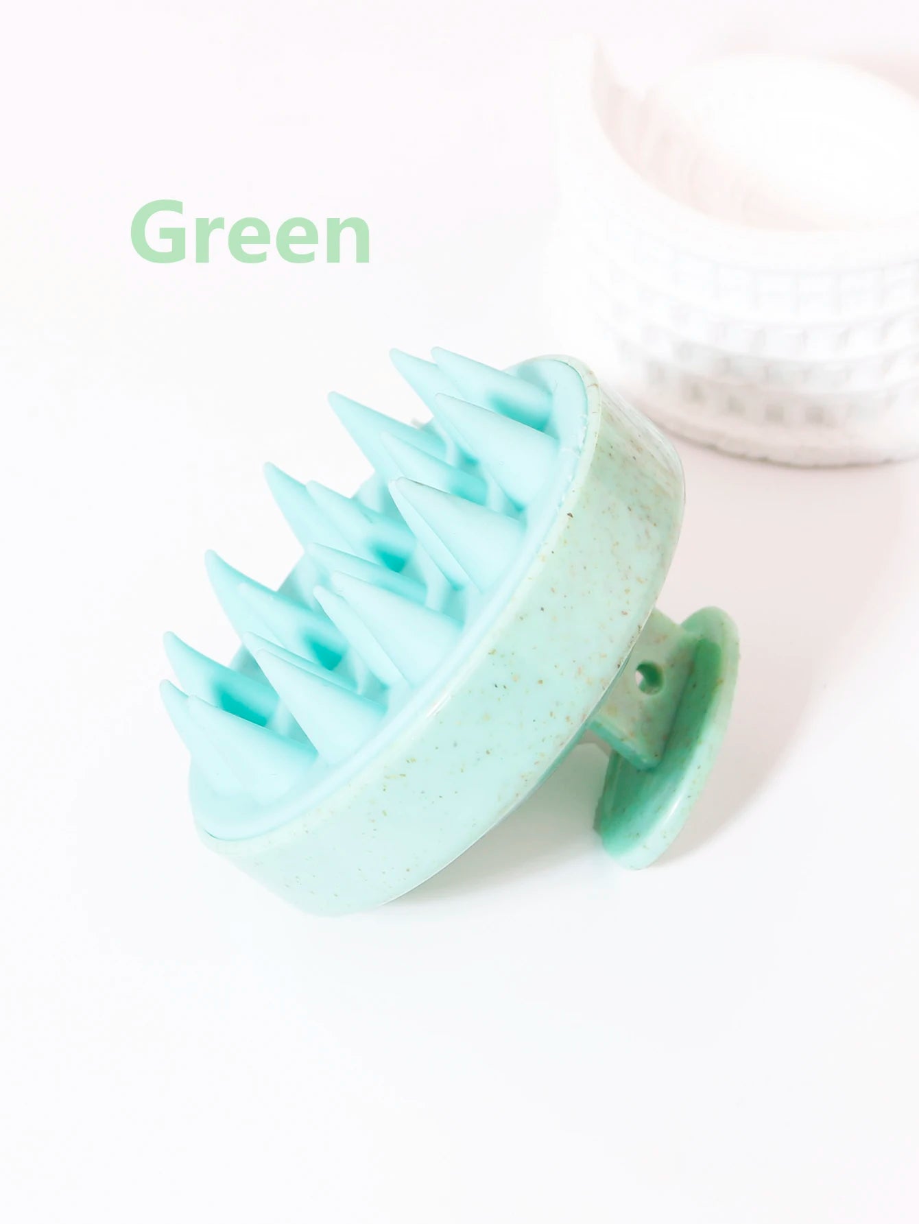 Hair wash brush, silicone scalp massage comb, soft body massage brush, beauty and hairdressing tool Special for real hair wigs