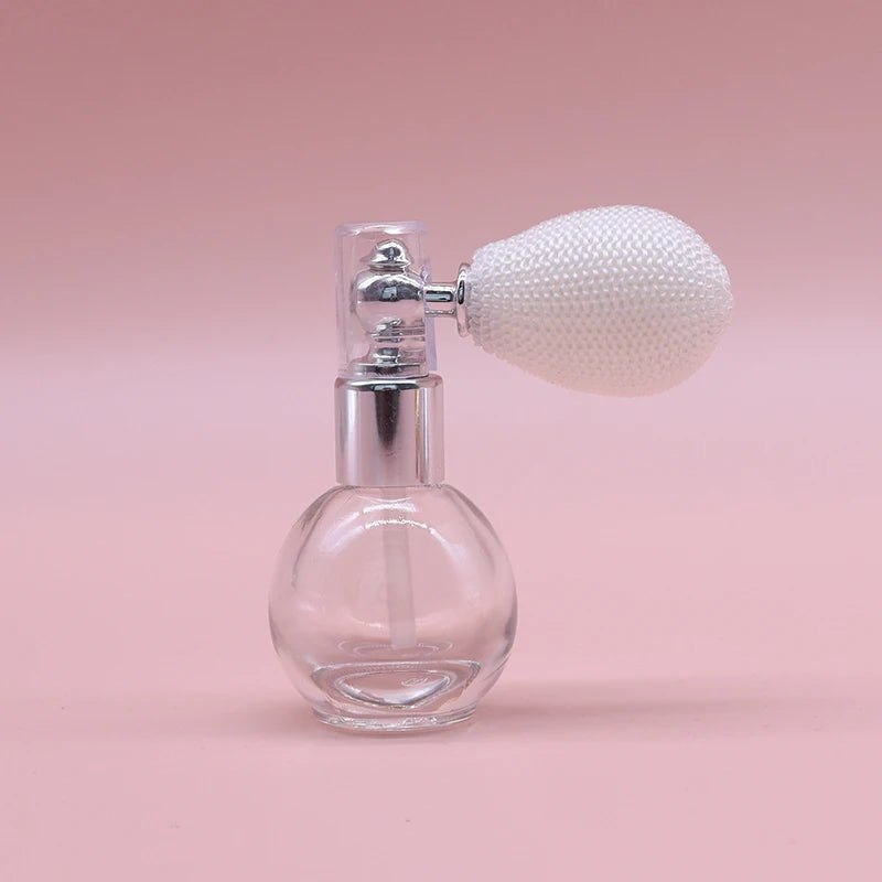 15ml Portable Vintage Crystal Glass Perfume Bottle With Airbag Atomizer Empty Cosmetic Container Mini Refillable Spray Bottles