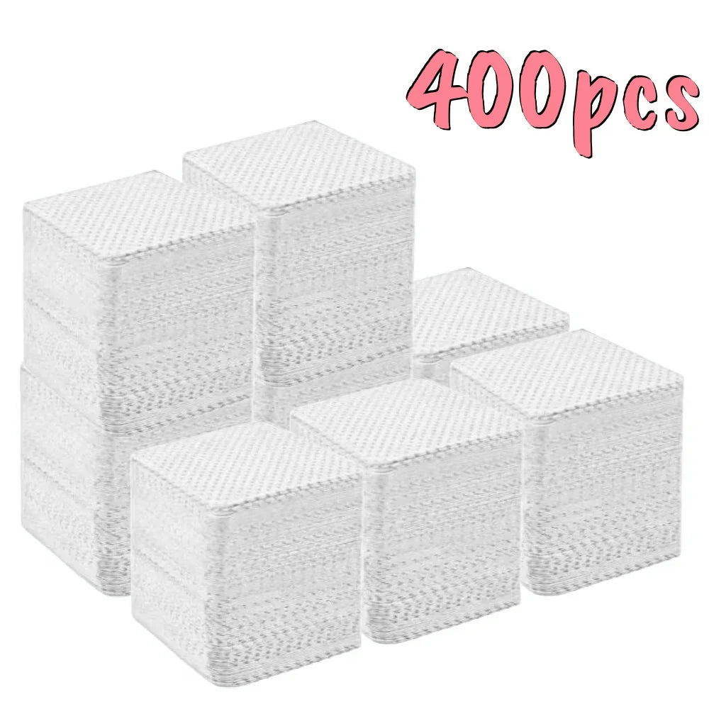 20/600pcs Lint-Free Nail Wipes Gel Cleansing Tissues Aluminum-Free Nail Polish Remover Pads for NaiArt Beauty Cleaning Care Tool