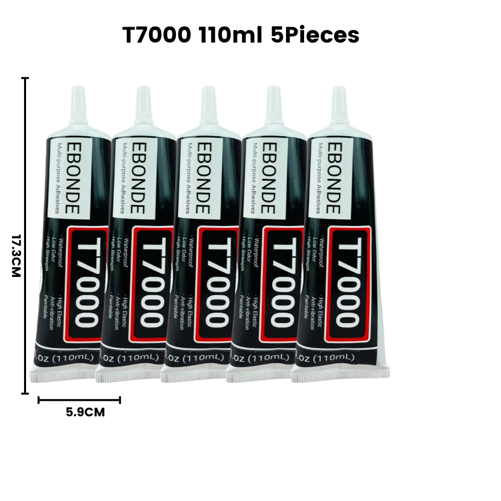 15ML 50ML 110ML B-7000 Clear Contact Phone Repair Adhesive Universal Glass Plastic DIY Glue T7000 with Precision Applicator Glue