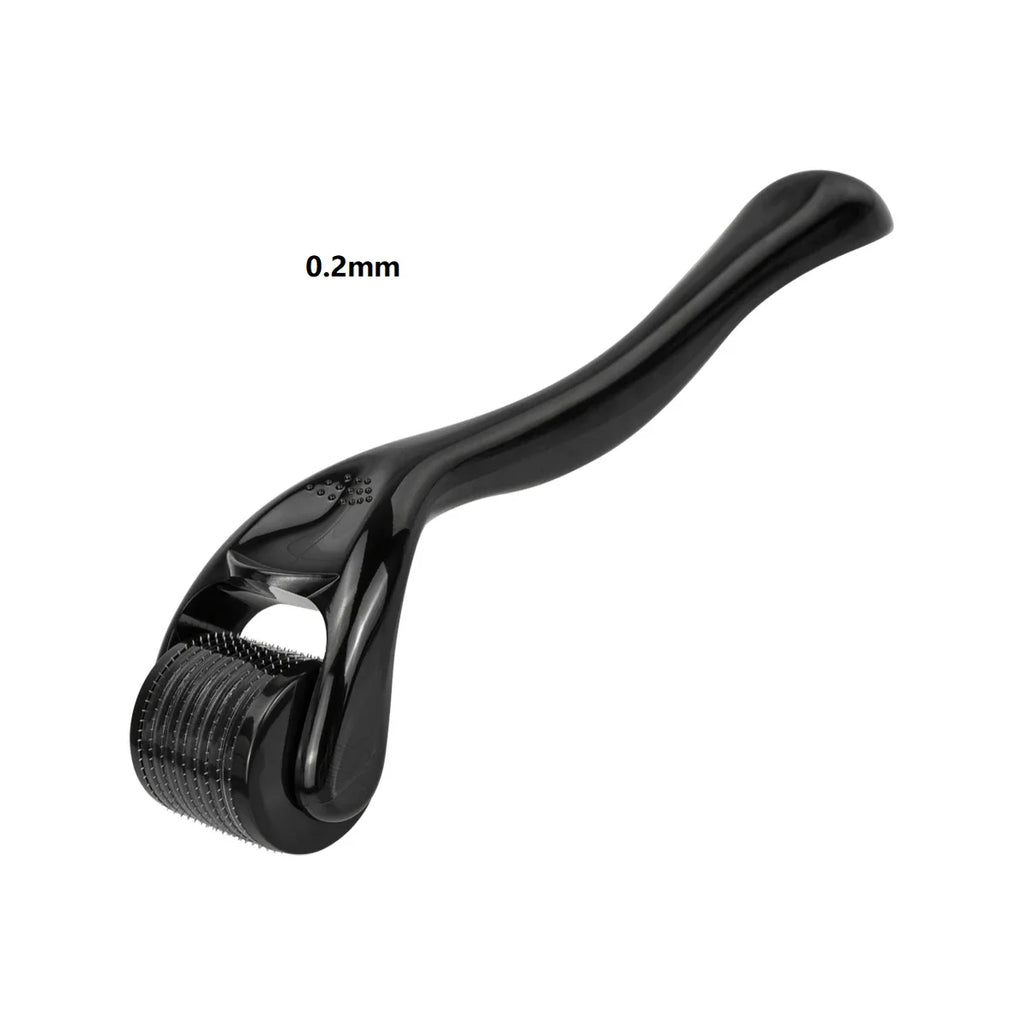 0.25mm Professional Microneedle Roller, 540 Titanium Microneedle Facial Skincare Beauty Massage Micro Grinding Tool, Massage