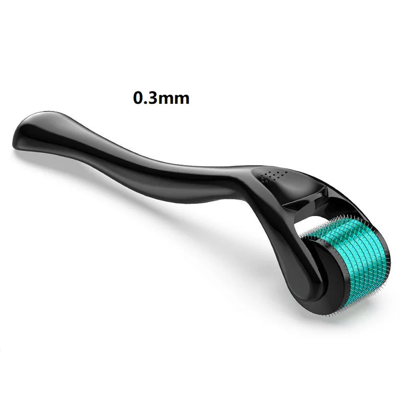 0.25mm Professional Microneedle Roller, 540 Titanium Microneedle Facial Skincare Beauty Massage Micro Grinding Tool, Massage