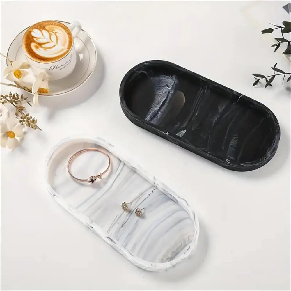 1Pc Bathroom Dressing Silicone Tray, Rectangular Dishwashing Liquid and Sponge Rack, Dressing Table Perfume Organizer, Cosmetic Ring Storage Tray, Home Essentials, Home Decoration, Home Furniture