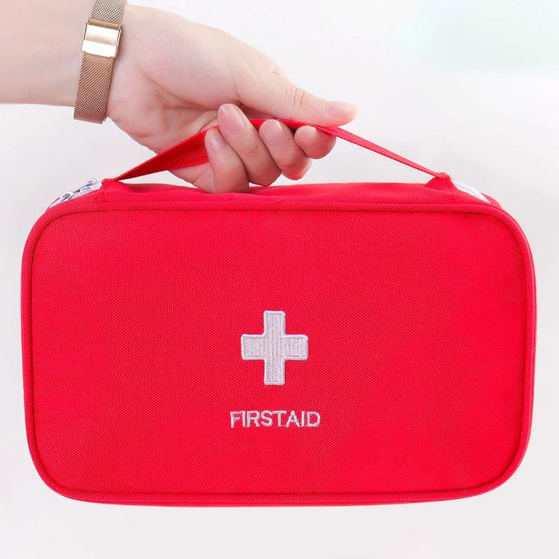 Travel Medicine Bag Pill Storage Pouch Outdoor Essentials Emergency Survival Bag Mini First-aid Kit Portable Home Storage Bag