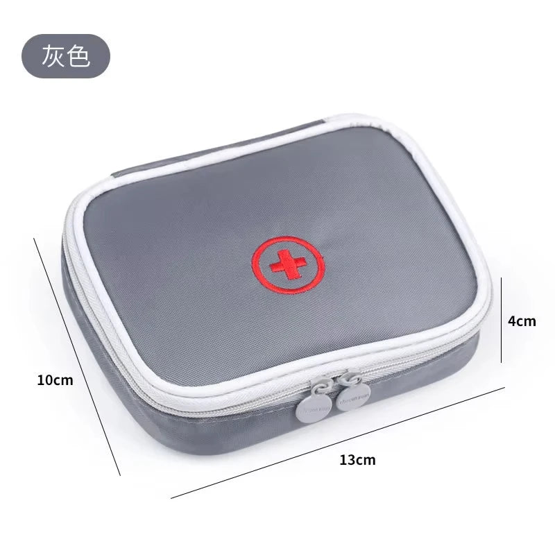 Travel Medicine Bag Pill Storage Pouch Outdoor Essentials Emergency Survival Bag Mini First-aid Kit Portable Home Storage Bag