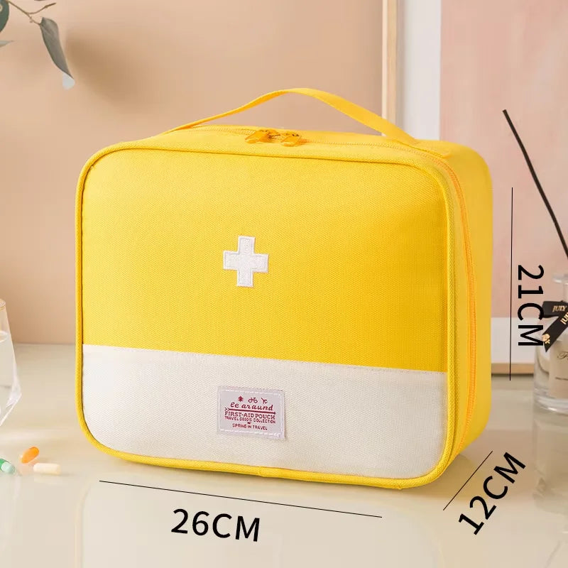 Travel Medicine Bag Pill Storage Pouch Outdoor Essentials Emergency Survival Bag Mini First-aid Kit Portable Home Storage Bag