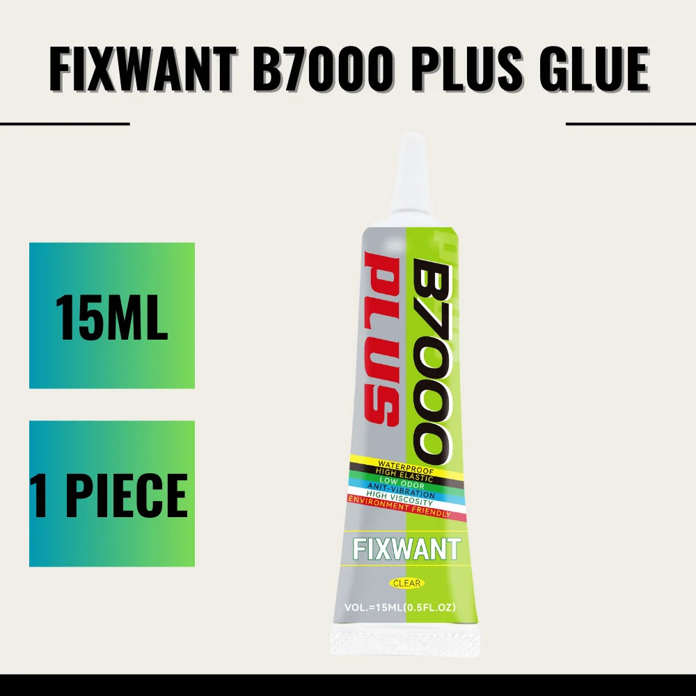 15ML 50ML 110ML B-7000 Clear Contact Phone Repair Adhesive Universal Glass Plastic DIY Glue T7000 with Precision Applicator Glue