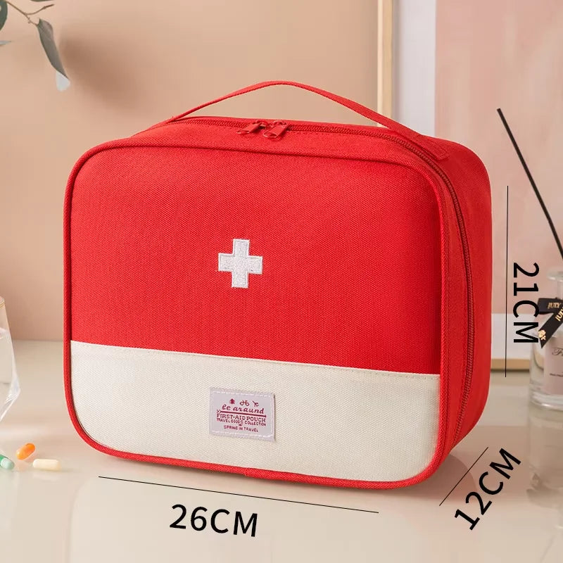 Travel Medicine Bag Pill Storage Pouch Outdoor Essentials Emergency Survival Bag Mini First-aid Kit Portable Home Storage Bag