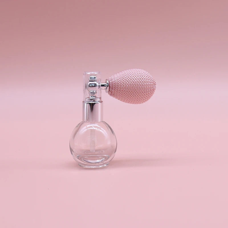 15ml Portable Vintage Crystal Glass Perfume Bottle With Airbag Atomizer Empty Cosmetic Container Mini Refillable Spray Bottles