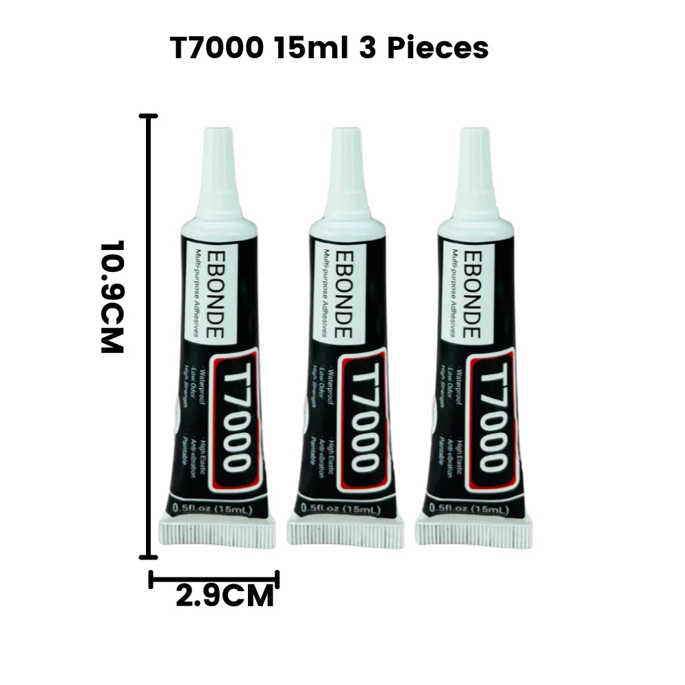 15ML 50ML 110ML B-7000 Clear Contact Phone Repair Adhesive Universal Glass Plastic DIY Glue T7000 with Precision Applicator Glue