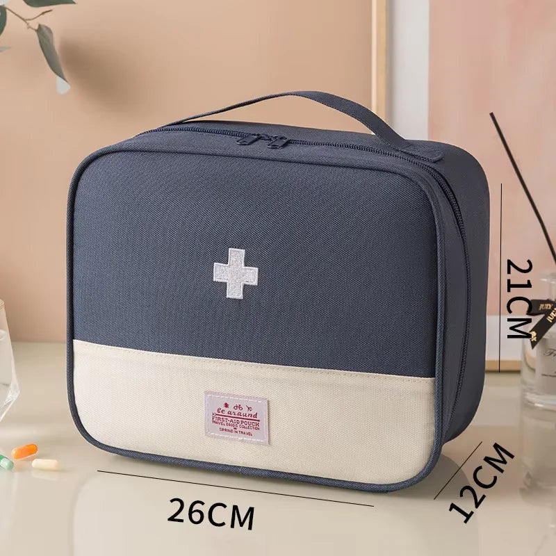 Travel Medicine Bag Pill Storage Pouch Outdoor Essentials Emergency Survival Bag Mini First-aid Kit Portable Home Storage Bag