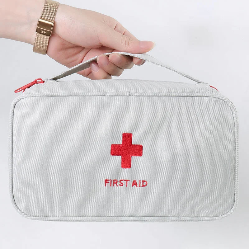 Travel Medicine Bag Pill Storage Pouch Outdoor Essentials Emergency Survival Bag Mini First-aid Kit Portable Home Storage Bag